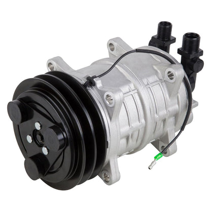 AC Compressor & 135mm Double V-Belt A/C Clutch Replaces Diesel Kiki TM-15 HD 488-45011 Tama Seltec Zexel Valeo - BuyAutoParts 60-02285NA NEW
