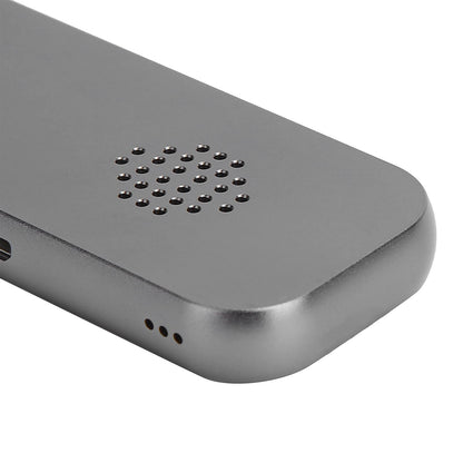 LOCADENCE Language Translator Device, Portable Instant Translator, Translator Intelligent Voice Bt Translator for Travel Business Learning (Black Gray)
