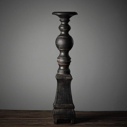 XILIN-1987 Candle Holderss Nordic Retro Candlestick Living Room Table Candlestick Home Wine Cabinet Study Supplies Decorative Candlestick