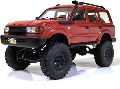 RC Rock Crawler 4x4 RC Truck WPL C54 1/16 RC Crawler RTR Remote Control Truck Off Road 2.4G All Terrain with Proportional Steering 260 Motor New Gearbox Upgraded Chasis and Shock