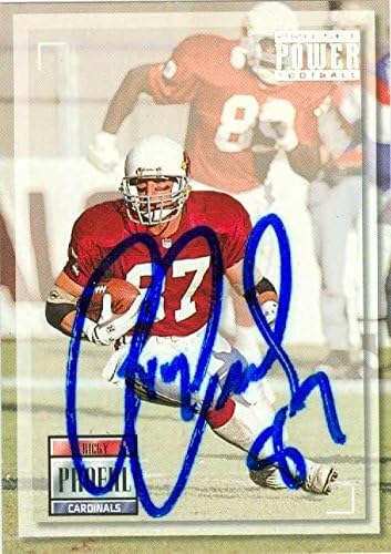 Autograph Warehouse 39409 Ricky Proehl Autographed Football Card Phoenix Cardinals 1993 Pro Set Power No. 87