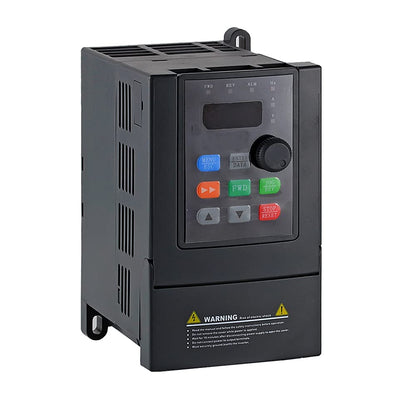 ATO 1hp VFD, VFD 220V Input 220V 3 Phase Output, 220-240V Single Phase to 3 Phase VFD Variable Frequency Drive for 3-Phase AC Motor Speed Controls(1hp 0.75kW 4.7A)