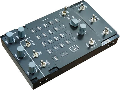 Flight Simulator Controller ACP 3-in-1 Integrated Control Panel for PC Flight Simulators Compatible with JF-17 F/A-18 F16 in DC-S