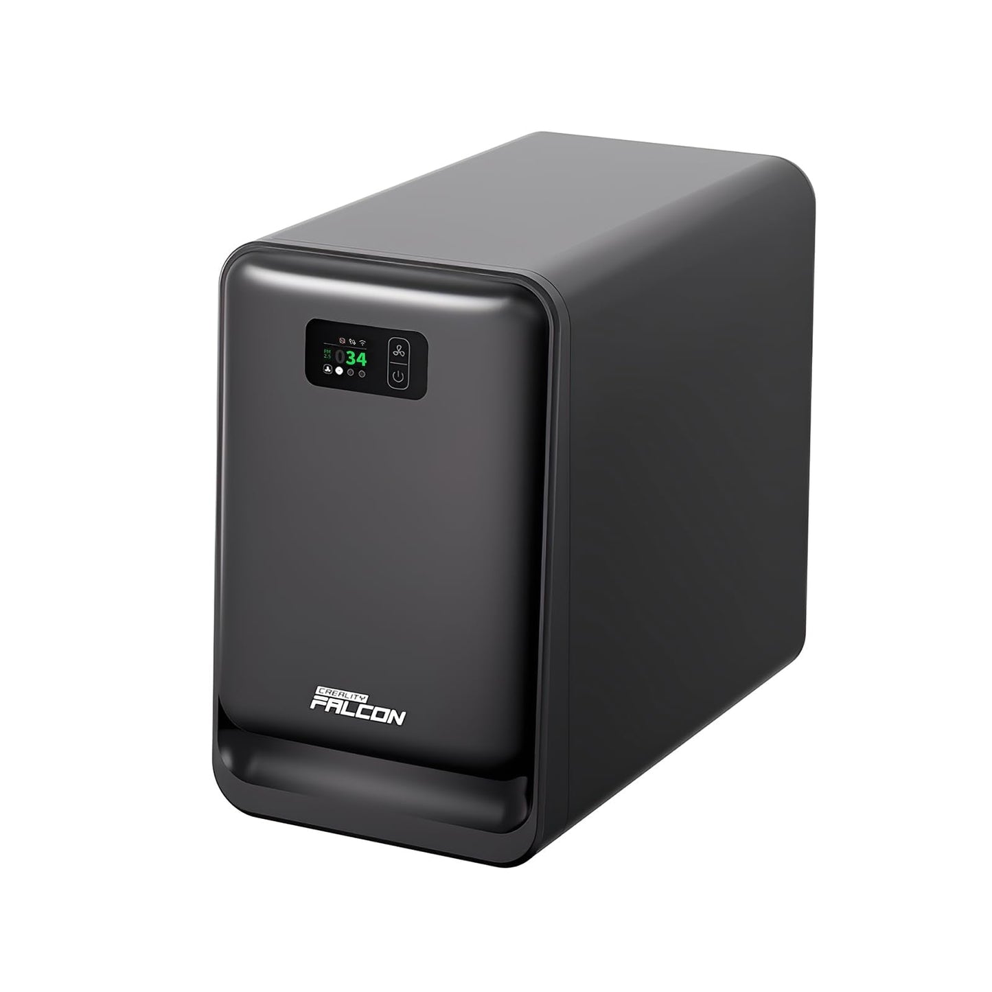 Creality Smoke Purifier Falcon AP1 for Laser Engraver, 5-Layer Filtration 360° Full-circle Purification for Dust & Odors,Display Screen and APP Control, PM2.5 Monitoring