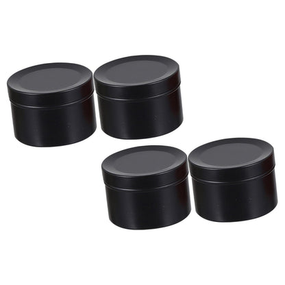 LALAFINA 4pcs Aluminum Candle Jars Containers for Scented Candles Tins for for and Giving