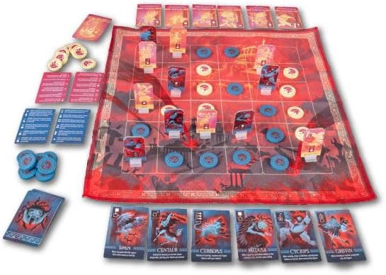 BITEWING GAMES Ichor Board Game - Two-Player Duel with Asymmetric Powers Designed by Dr. Reiner Knizia - Activate Your Special Abilities to Outwit Opponent - Strategy Game for Adults &amp Couples