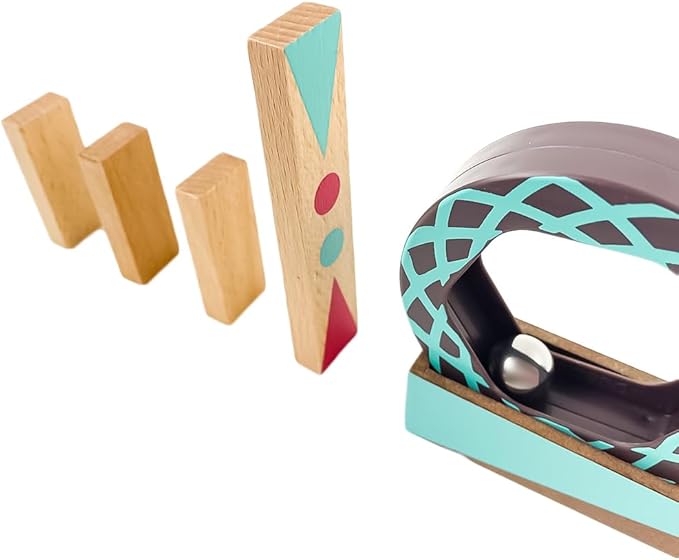 DJECO - Zig &amp Go 48-Piece Set - Building Intricate Marble Tracks - Stimulates Creative Thinking - Engaging Play for Intellectual Growth - Educational STEM Learning - Ages 8+ Years