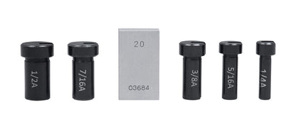 Accusize Industrial Tools No.00 Hss Keyway Broach Precision Sets in Fitted Wooden Box, 5100-0001
