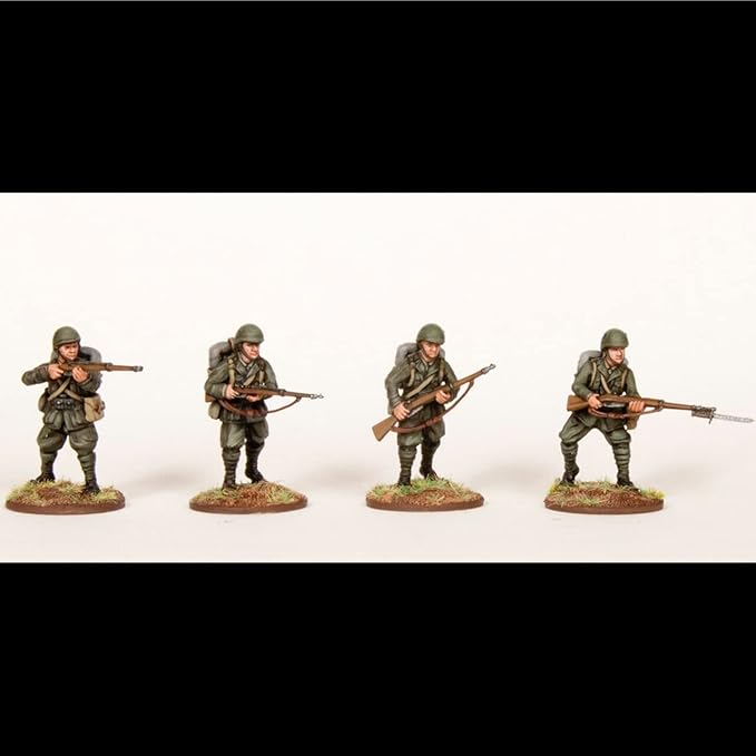 Wargames Atlantic World Ablaze - The Second World War 1939-1945: Italian Infantry (32 Multi Part Hard Plastic 28mm Figures)…