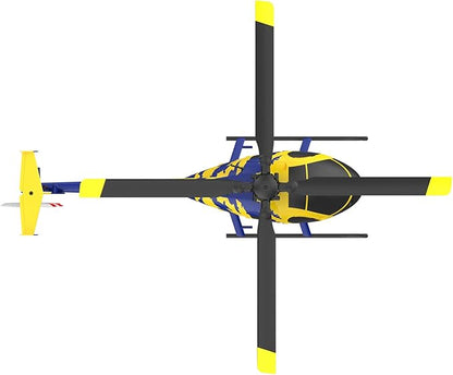 RC ERA C184 MD500 RC Helicopter for Beginners Gyro &amp Optical Sensor Stabilized Easy to Fly 2.4GHz 4CH Flybarless RTF Remote Control Helicopter