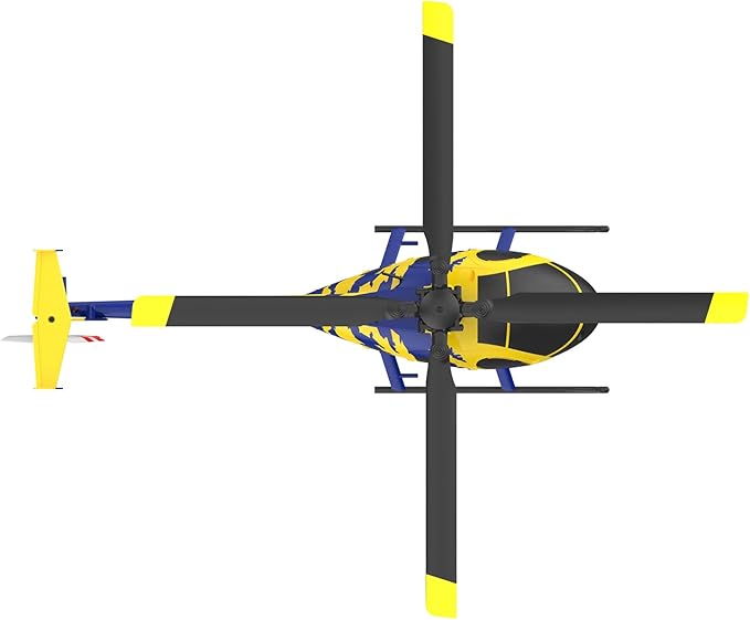 RC ERA C184 MD500 RC Helicopter for Beginners Gyro &amp Optical Sensor Stabilized Easy to Fly 2.4GHz 4CH Flybarless RTF Remote Control Helicopter