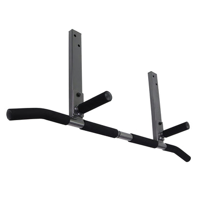Joist Mount Pull Up Bar with Extra Hardware and Mounting Template for Easy Install to Beam or Rafter by Ultimate Body Press