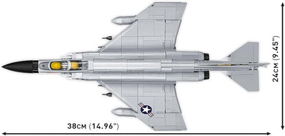 COBI Armed Forces F-4 Phantom II Aircraft Carrier Building Set 703 Pieces