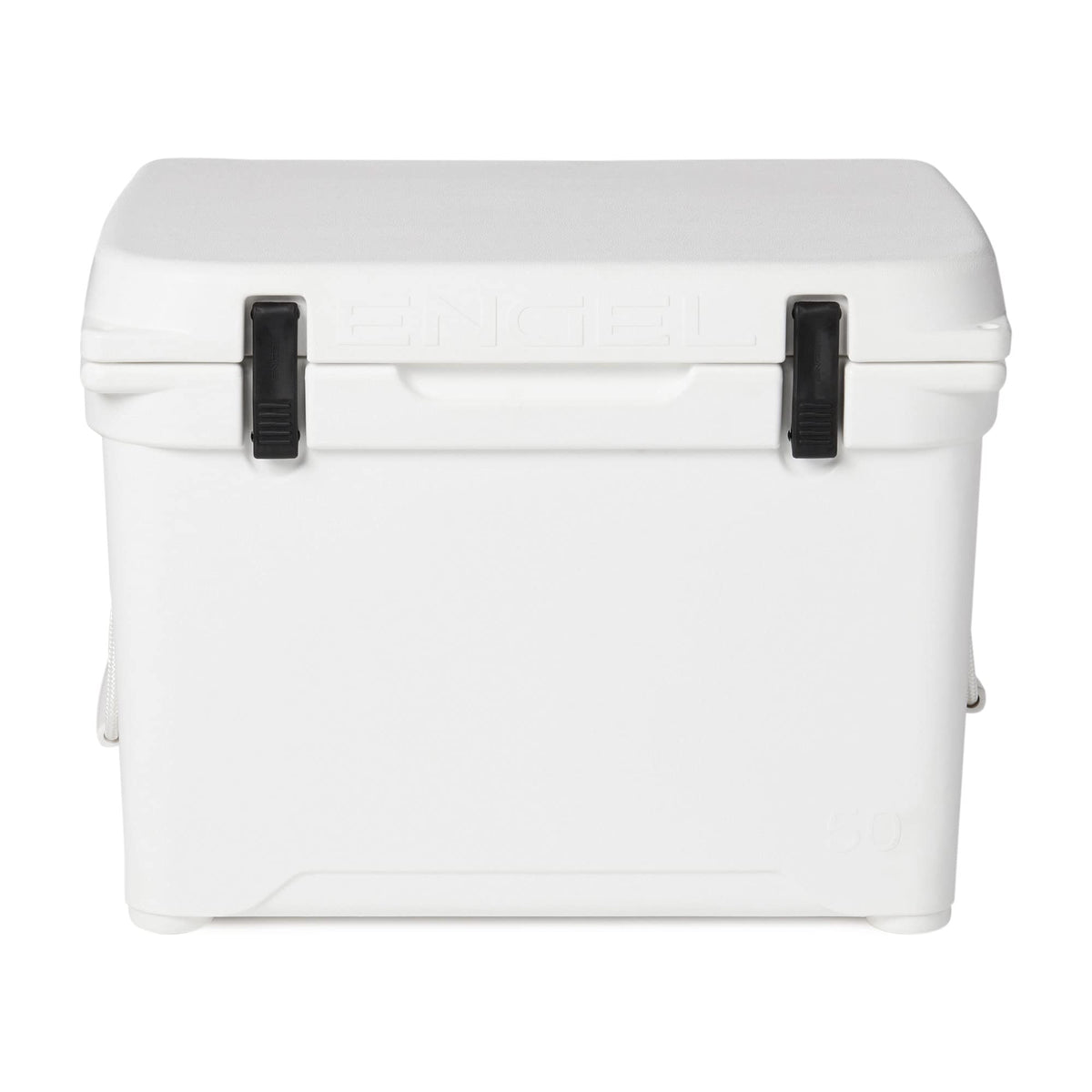 Engel Coolers ENG50 Cooler | 60 Can High Performance Durable Seamless Rotationally Molded Ice Box for Camping, Hunting, and Fishing - White
