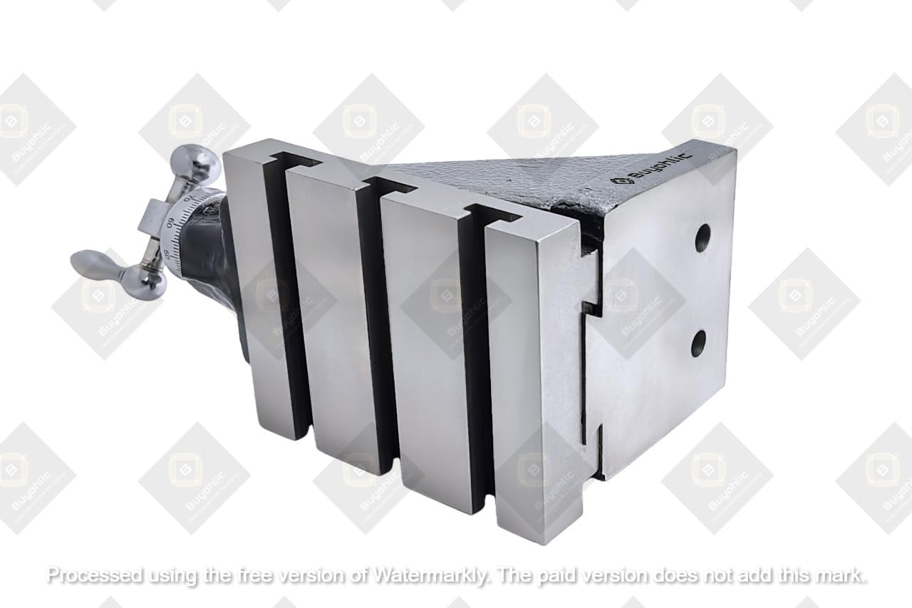 Buyohlic Lathe Milling Vertical Slide 100 x 125 mm- Fixed Base