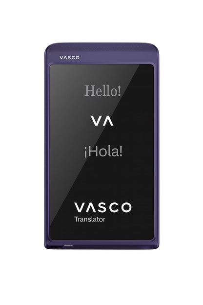 Vasco Translator Q1 | AI Voice Cloning Language Translator Device | 113 Languages | Free Lifetime Internet in Nearly 200 Countries | Mystic Plum