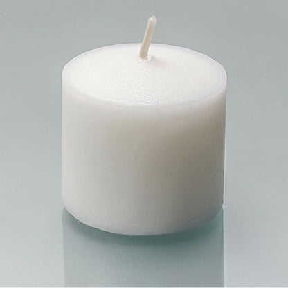 D'light Online Unscented Votive Candles - for Birthdays, Baby Shower, Home Decoration and Weddings (Black and White, 10 Hour - Set of 12)