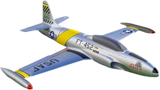 FAIR RC Arrows Rc Jet Plane Hobby RC Plane Remote Control Jet 50mm T-33 EDF Jet with Vector Flight Stabilization System PNP (No Battery no Charger no Radio)