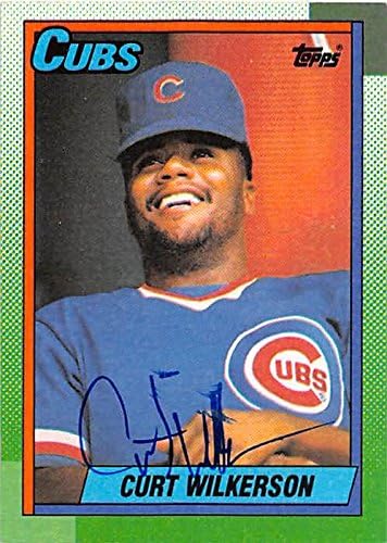 Autograph Warehouse 248880 Curt Wilkerson Autographed Baseball Card - Chicago Cubs 1990 Topps - No. 667