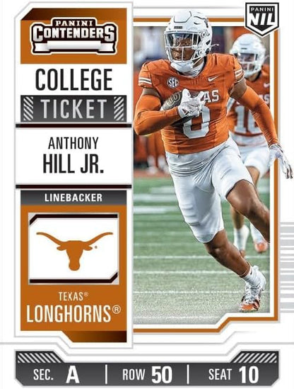 2025 Panini Nil Texas Longhorns Hobby Trading Card Box (2 Autographs Per Box)
