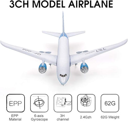 GoolRC QF008 787 Airplane Miniature Model Plane 3CH 2.4G Remote Control EPP Aircraft RTF RC Toy