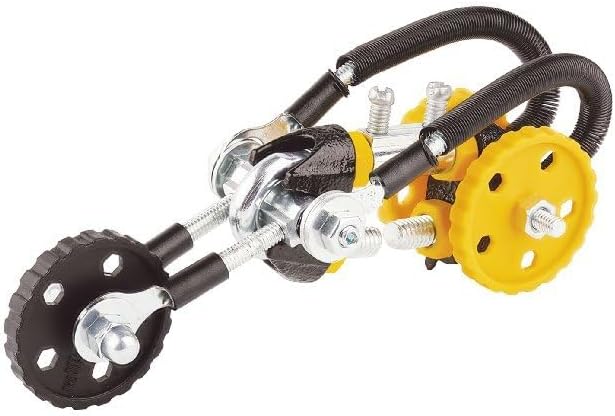 The Off Bits Erector Set: Animal Mini STEM Toys for Kids 6+ Toy Building Sets with Nuts &amp Bolts STEM Building Toys Gifts for Boys and Girls (Yellow Bee)