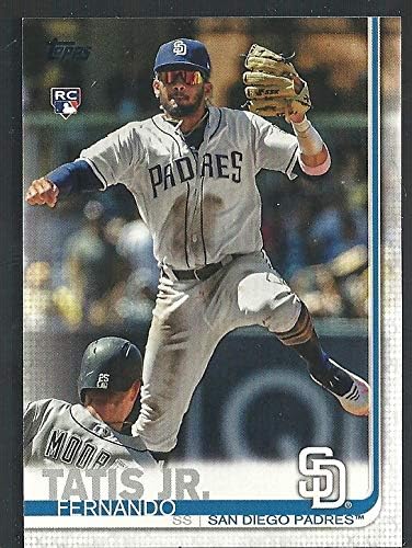 2019 Topps #410 Fernando Tatis Jr. Rookie Card Photo Variation San Diego Padres