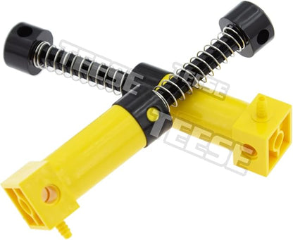 21pcs Pneumatic-Kits Compatible with Technic-Parts Piston-Pressure-Rod Air-Pump-Cylinder-Hose MOC Car-Truck-Replacement-Parts