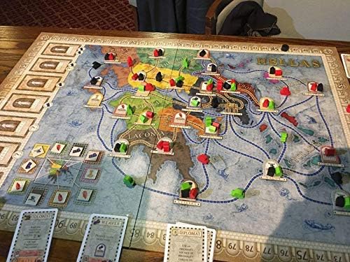 Rio Grande Games Concordia Venus Expansion Plus Base Game Strategy Board Game for Two to Five Players