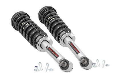 Rough Country Loaded N3 Leveling Struts for Ford F-150 4WD (2014-2025) 2" Lift - Pre-Loaded Coil Strut, Bolt-on Install, Set of 2