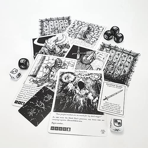 Escape The Dark Castle Board Game - Fantasy Horror Adventure Cooperative Gameplay Strategy Game for Teens and Adults Ages 14+ 1-4 Players 45 Minute Playtime Made by Themeborne