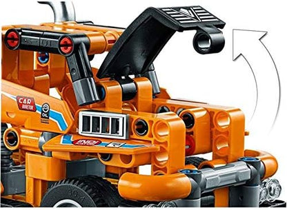 LEGO Technic Race Truck 42104 Pull-Back Model Truck Building Kit New 2020 (227 Pieces)