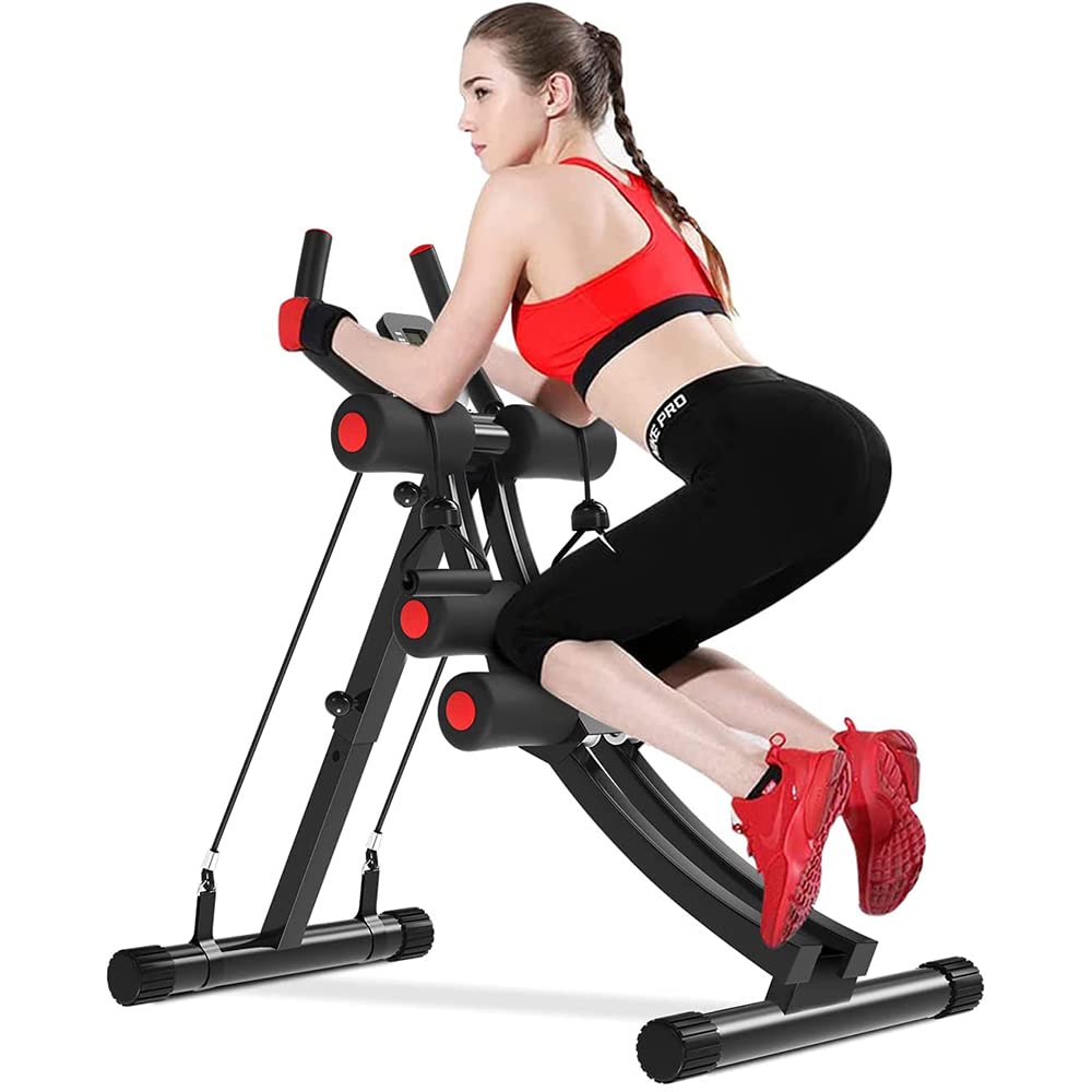 Fitlaya Fitness Core & Abdominal Trainers AB Workout Machine Home Gym Exercise Machine Ab Cruncher Foldable Fitness Equipment