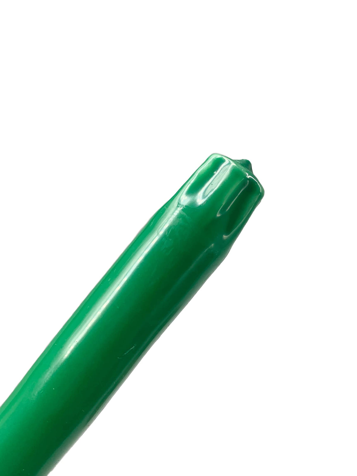 D'light Online Elegant 12" Unscented Holiday Green Taper Candles Premium Quality Candles Hand-Dipped, Dripless Tapered Candles and Smokeless - Set of 12 Individually Wrapped (12 Inch, Holiday Green