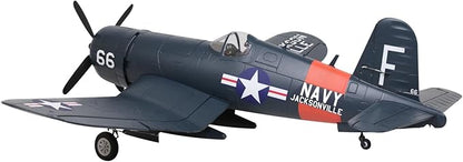 Fms Rc Planes for Adults Remote Control Airplane Warbird F4U Corsair RC Airplane 6CH 1700mm (66.9) Wingspan Blue with Flaps LED Retracts PNP (No Control Battery Charger)