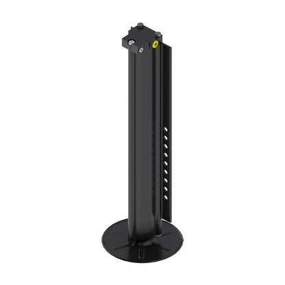 Lippert Level Up Replacement Hydraulic Landing Gear Left Jack for 5th Wheel RVs and Travel Trailers, 14,000-lbs. Lift Capacity, Aluminum, 9" Diameter Footpad, 27-7/16" Height - 433467