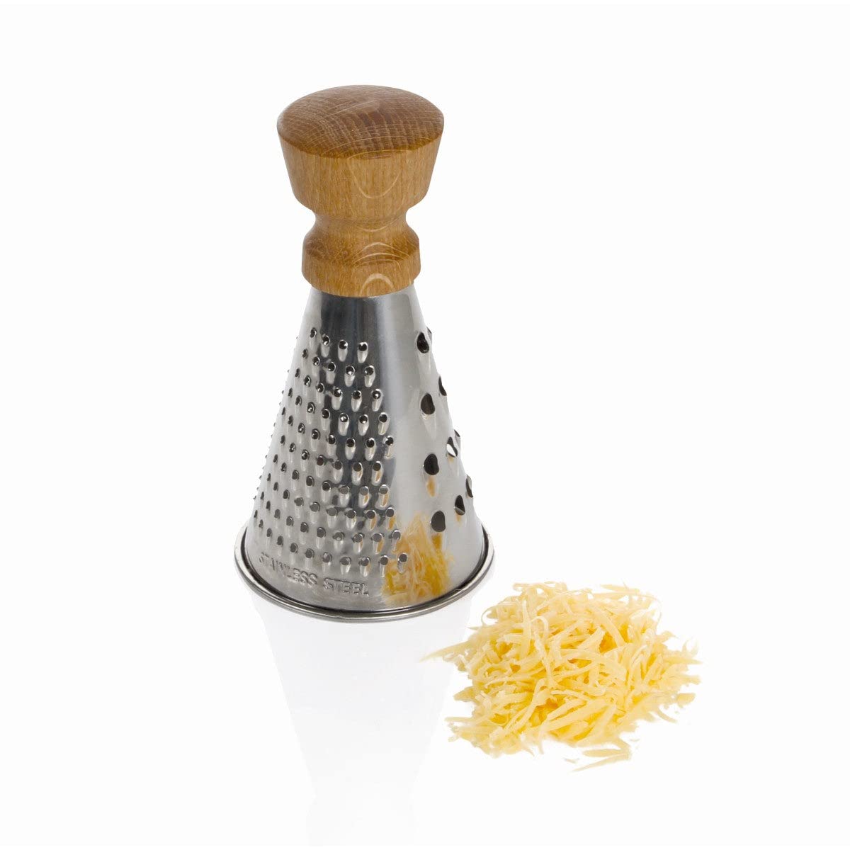 Boska Stainless Steel Table Grater - Best for Cheese, Chocolate, and Vegetables - Multifunctional Rust-Proof Shredder - Manual Handheld Flaker - 10 Year Warranty