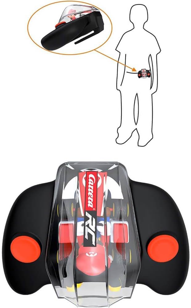 Carrera RC Nintendo Mario Kart 2.4 GHz Mini Collectible Radio Remote Control Toy Car Vehicle - Mario