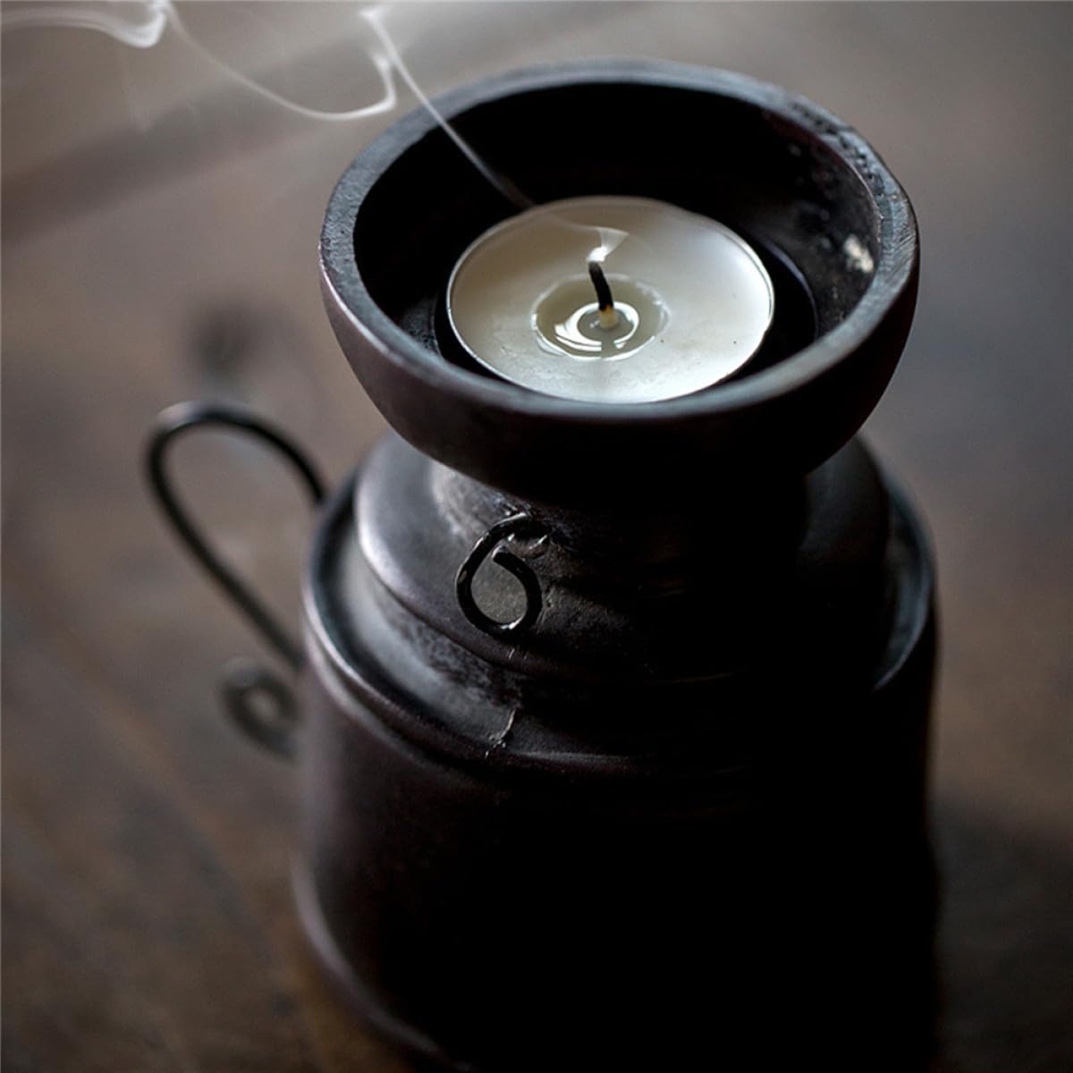 OSOLADY 20Pcs Smokeless Tea Warming Candles for Residential and Commercial Use Unscented Compact Tealight Long Burning Reliable Candles for Office Shops and Weddings
