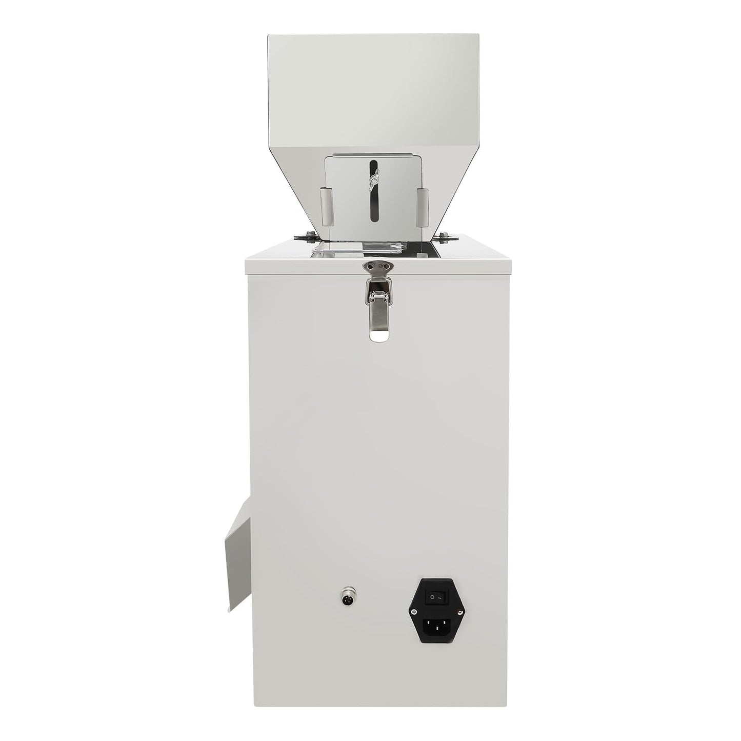 ONEUPING Automatic Particle Filling Machine 1-200g Adjustable Powder Weighing Filler Particle Dispenser, 180W Granule Filling Machine with 3 Speeds for Flour, Grain, Herb, Seed, Coffee Bean, Glitter
