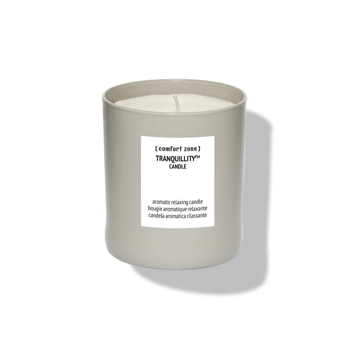 [ comfort zone ] Tranquillity Candle, Aromatic Relaxing Home Fragrance, Relieves Stress, Promotes Wellbeing, Delicate Floral Notes, Sweet Orange, Cedarwood, Rose, Vanilla, Luxury Gift, 9.80 Oz