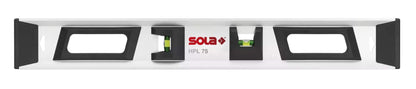 SOLA 1711001 High Precision Level with 2 60% Magnified Vials, 30-Inch,Grey/Black