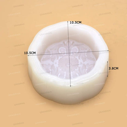 Silicone Soap Molds - DIY Craft Handmade Soap & Candle Plaster Resin Mould (14107)