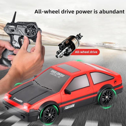 Liberty Imports RC Drift Car 1/24 2.4GHz 4WD Remote Control Sport Racing On-Road Vehicle with LED Light Batteries and Drift Tires (Style 5)