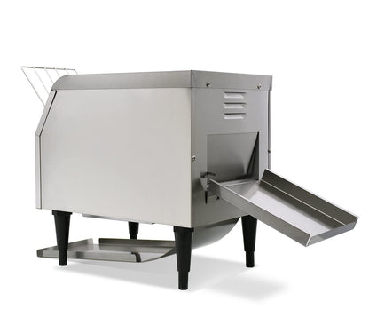 NJTFHU Commercial Toaster Conveyor 150slices/Hour,Stainless Steel Conveyor Toaster for Bun Bagel Bread Heavy Duty with 7 Speed Control/3 Toaster Mode Speed Control/3 Toaster Mode