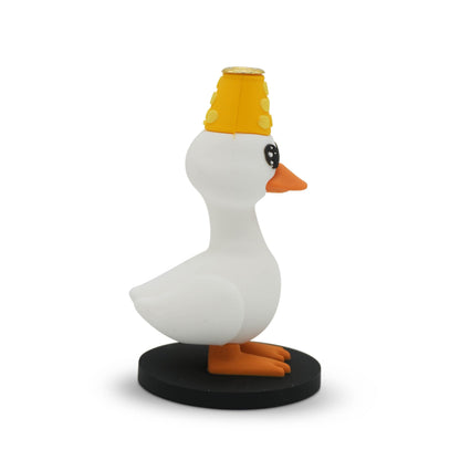 GOOFBALLS Funny Birthday Candle Holder – Humorous Party Decoration & Gag Gift – Quirky Cake Topper for Adults & Friends - Silly Goose