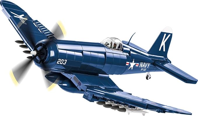 COBI Historical Collection Korean War F4U-4 ™ Corsair® Aircraft Building Set 520 Pieces