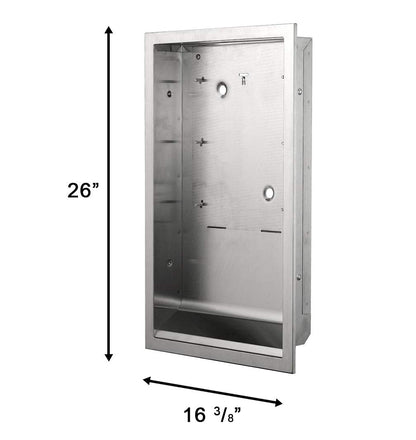 XLERATOR Recess Kit for Excel Dryer Hand Dryers, 40502 XLERATOR Recess Kit
