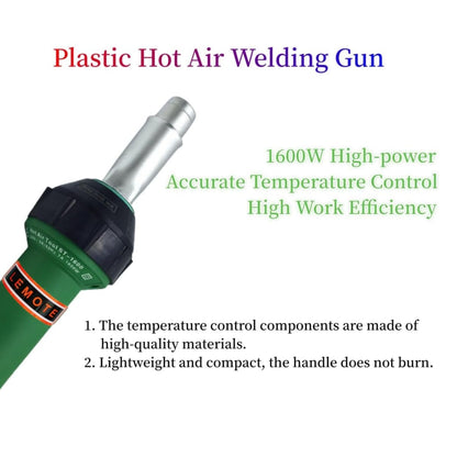 110V Hot Air Gun Welding Torch 1600W Heat Gun Plastic Welder Roofing Welder Kits PVC Welding Machine