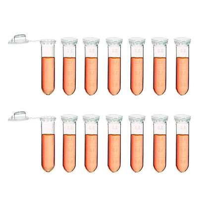 Centrifuge Tubes 200 Pack 2ml Polypropylene Clear Graduated Mirco Test Tubes with Snap Cap for Sample Storage Container No-Leak